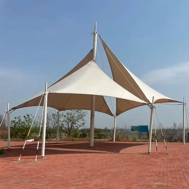 曲松县膜结构景观棚