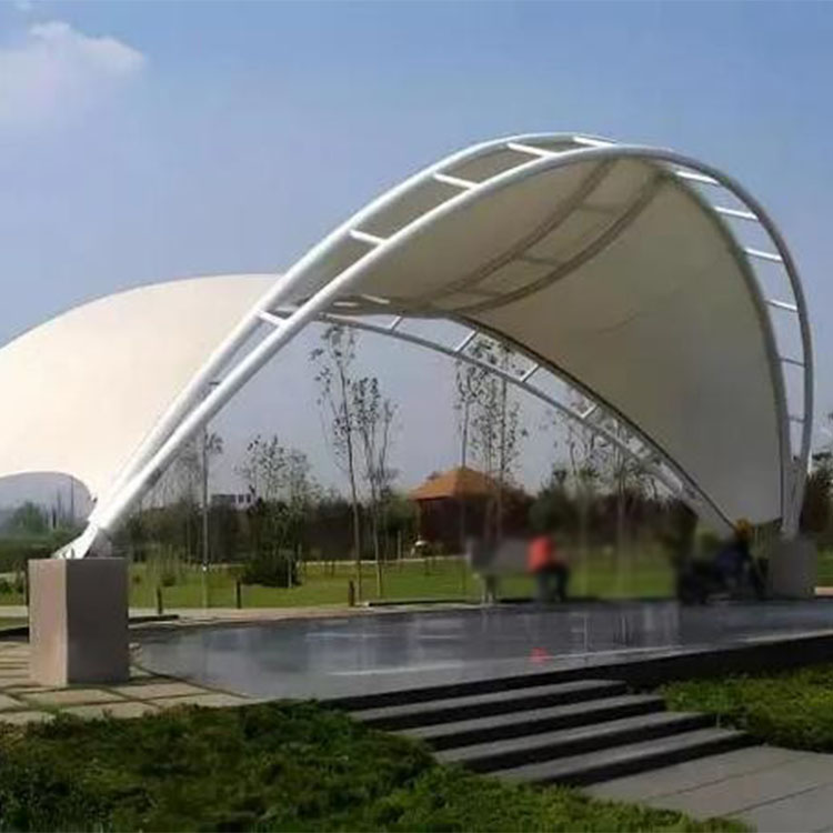 曲松县膜结构景观棚