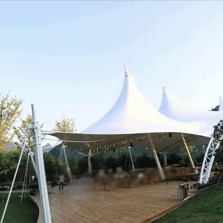 曲松县膜结构景观棚