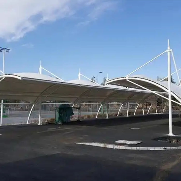 曲松县膜结构电动车棚