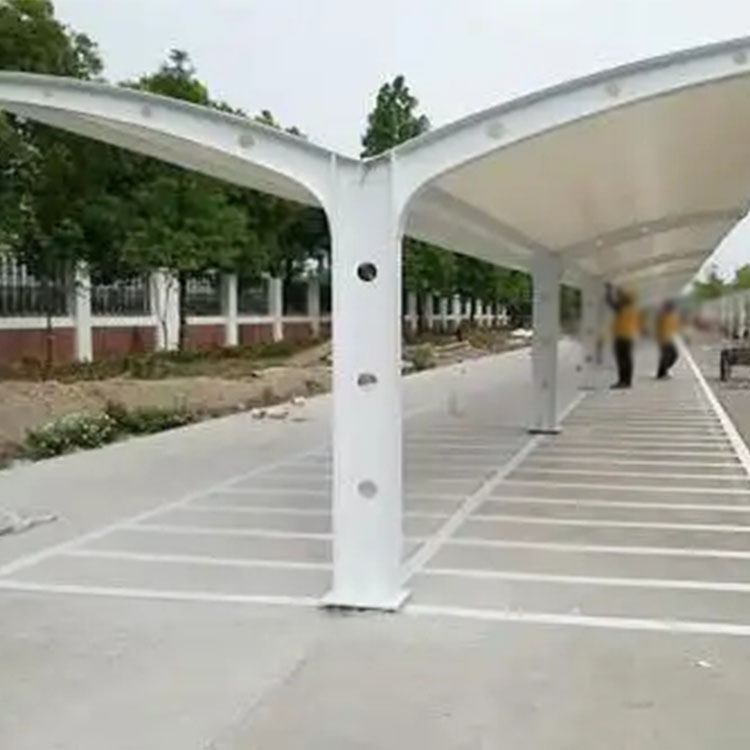 曲松县膜结构电动车棚